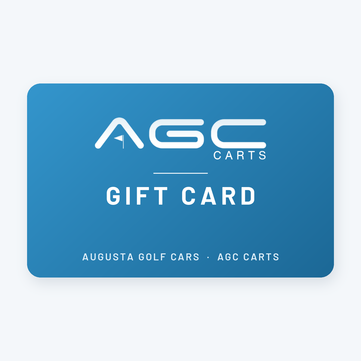 AGC Carts Gift Card
