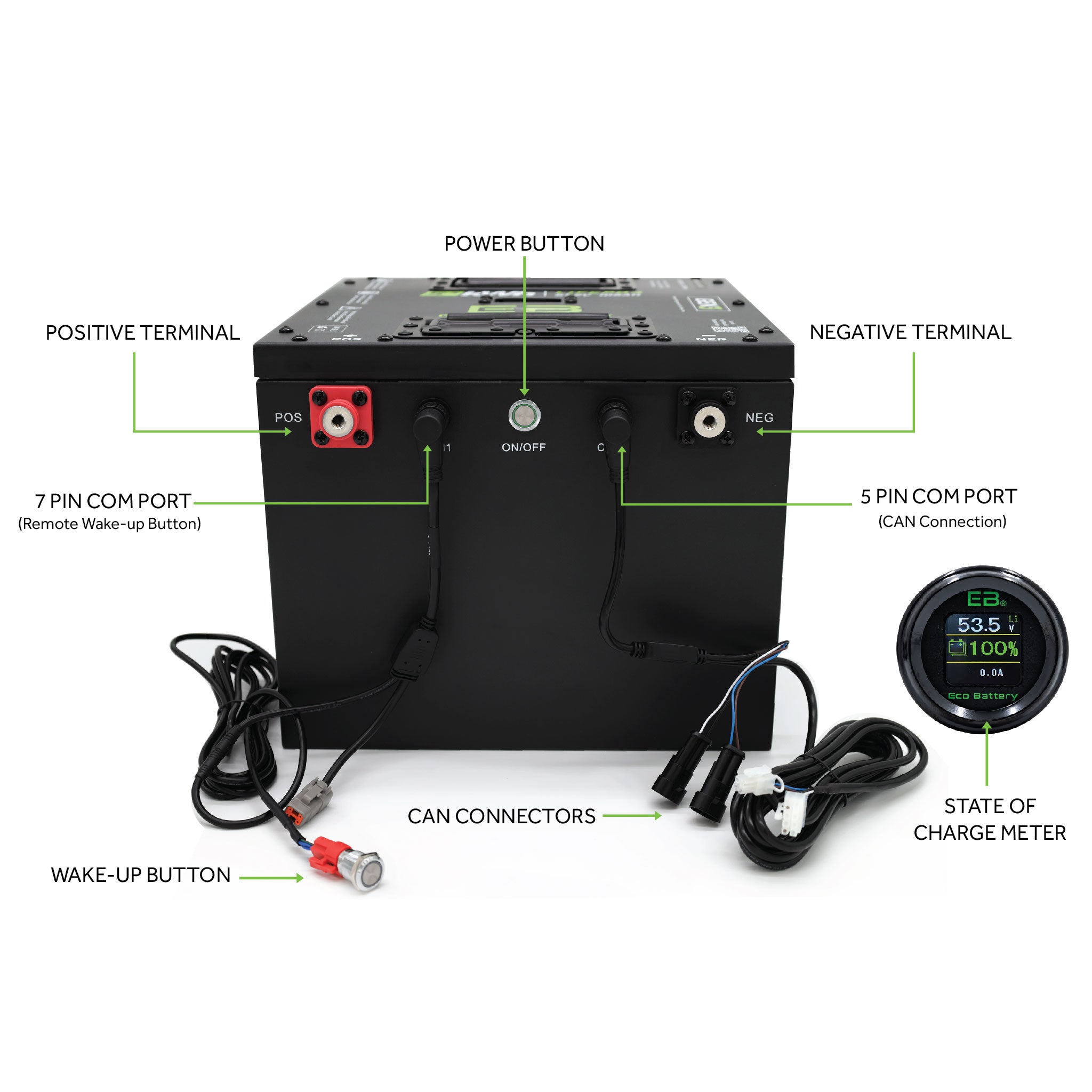Eco Battery 51V 160Ah Battery Bundle / Gorilla - view 3