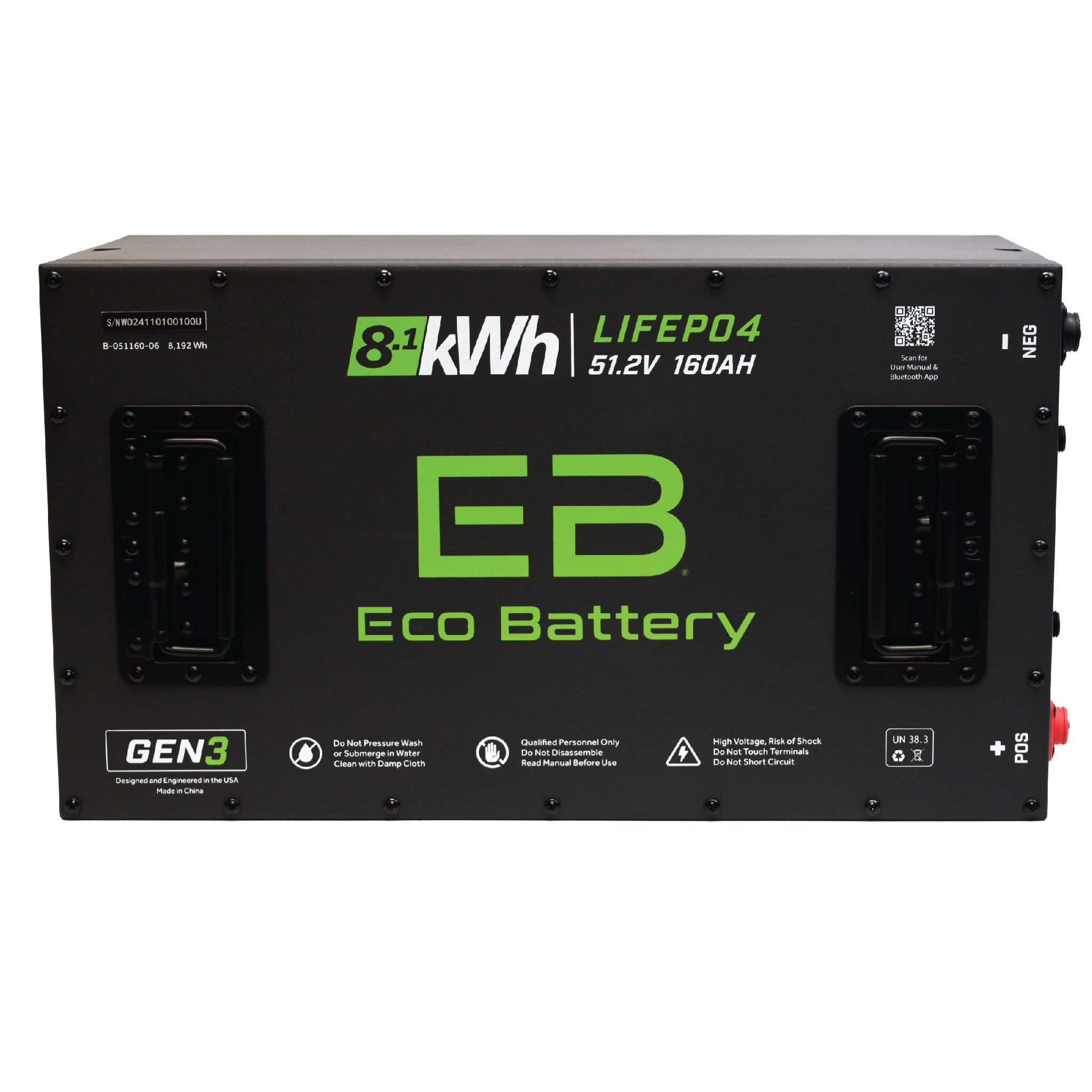 Eco Battery 51V 160AH Battery Bundle / Universal - view 2