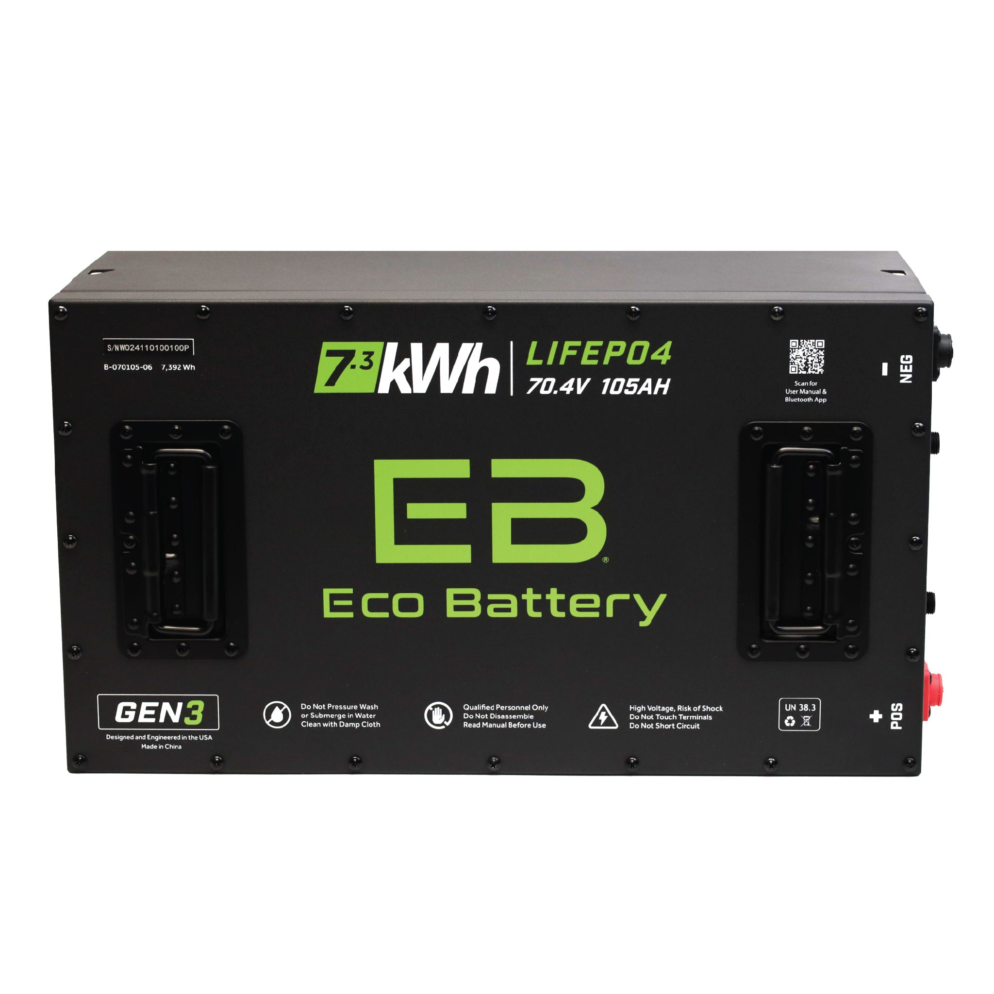 Eco Battery 70V 105AH Battery Bundle / Yamaha Drive/G29 / 2007-10 - view 2