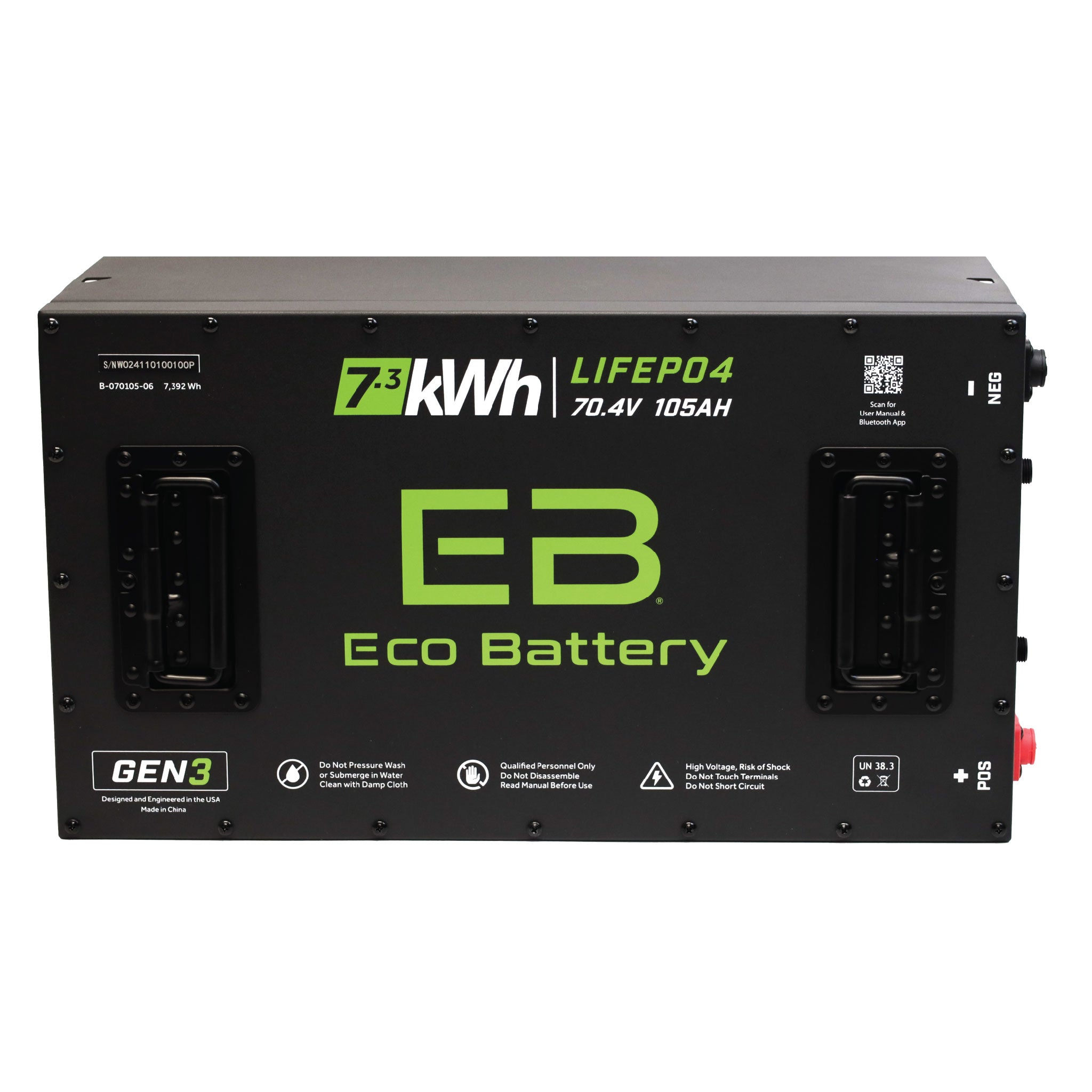Eco Battery 70V 105AH Battery Bundle / Navitas Chassis - view 2
