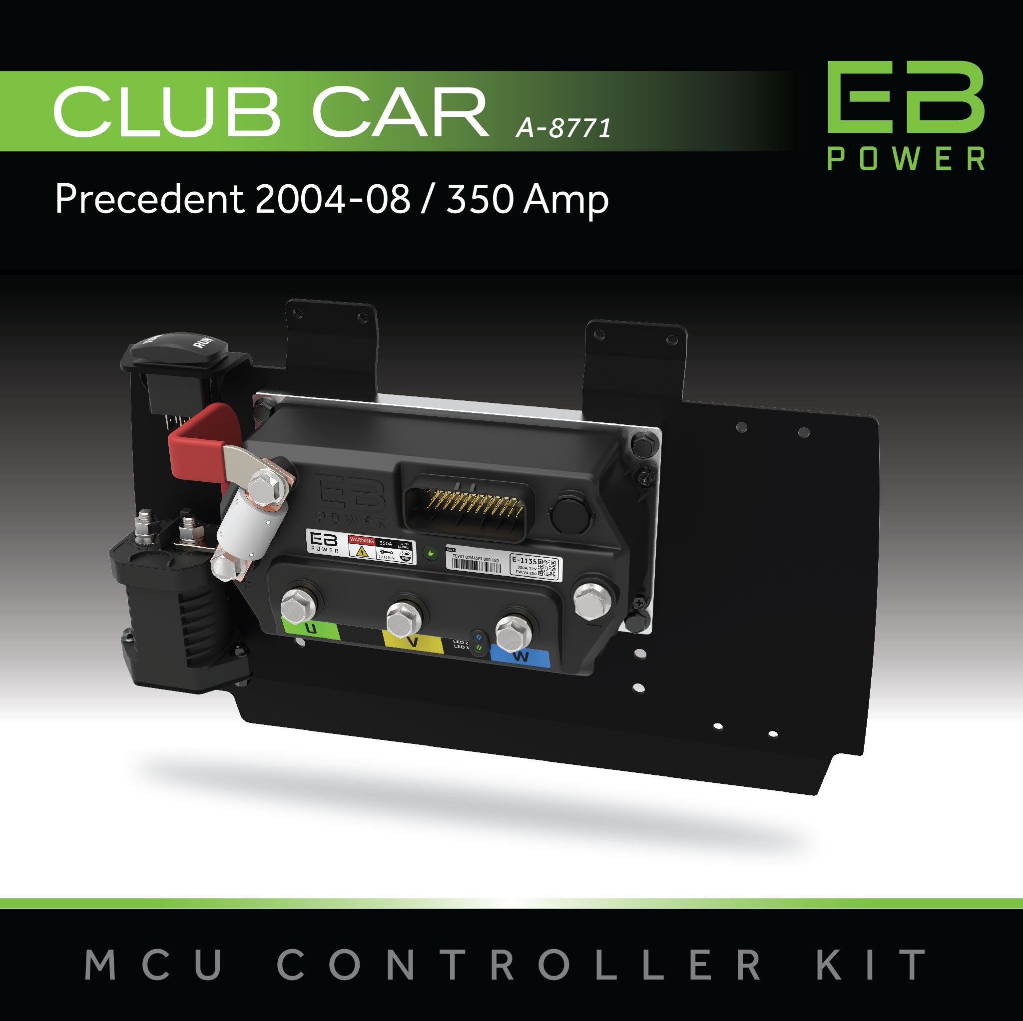 EB Power Controller Plate Assembly / Club Car Precedent / 2004-08 / 350 Amp