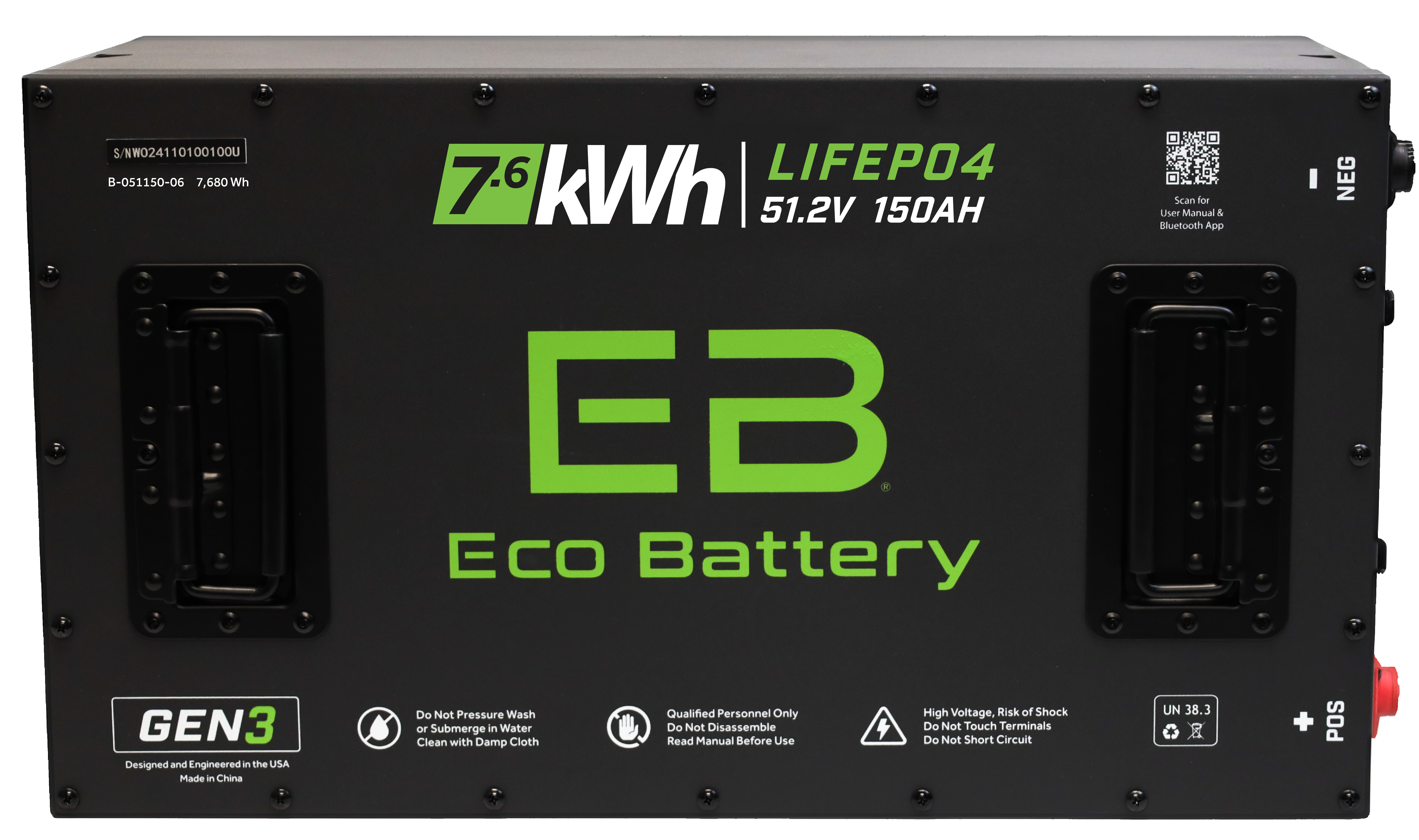 Eco Battery 51V 150AH Battery Bundle / Yamaha Drive / 2011+ - view 2