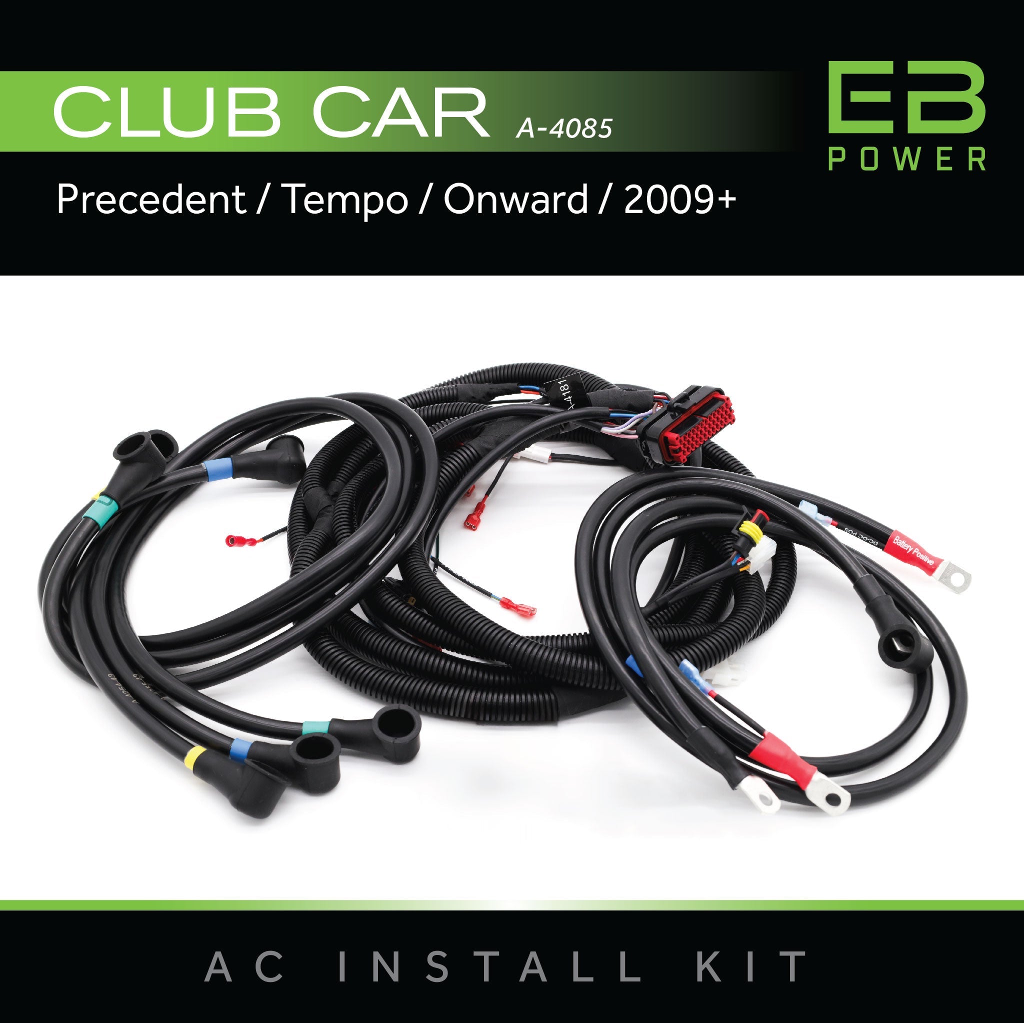 EB Power AC Kit / 450A + 4kW / Club Car Precedent/Tempo/Onward / 2009+ - view 2