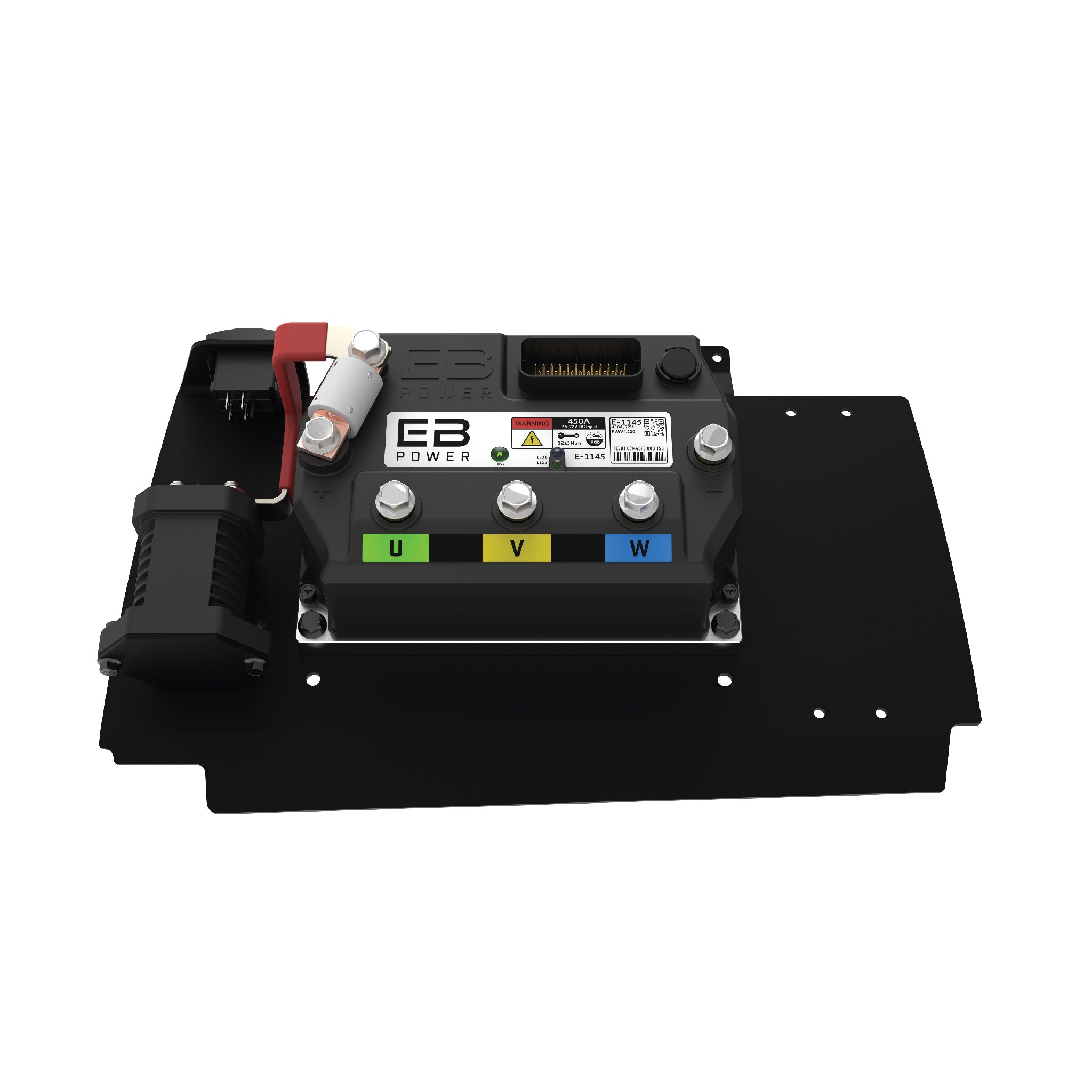EB Power AC Kit / 450A + 4kW / Club Car Precedent / 2004-08 / 6+ Passenger - view 3
