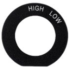 Evolution 2.07.1086 Sticker for High/Low Speed Mode Knob Switch