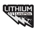 Evolution 2.07.1115 Logo Sticker for Lifepo4 Battery, Driver Side, D-MAX